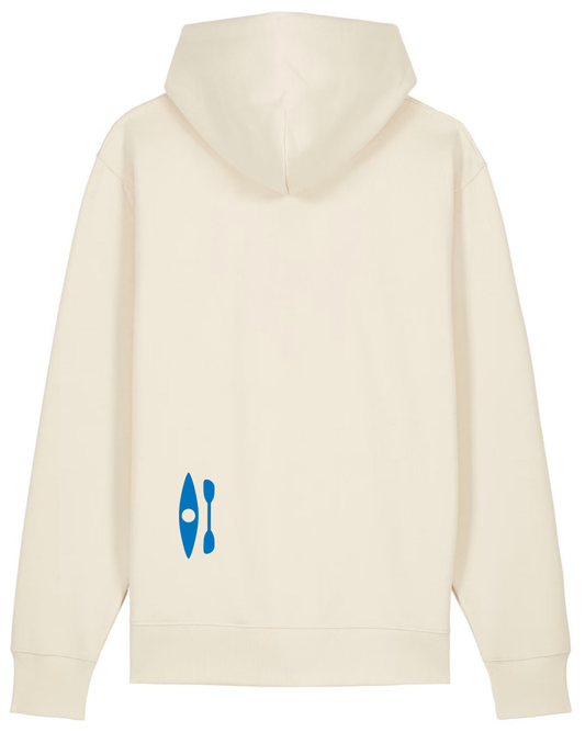 HOODIE GENÈVE WAVE MINIMAL BLUE UNISEXE