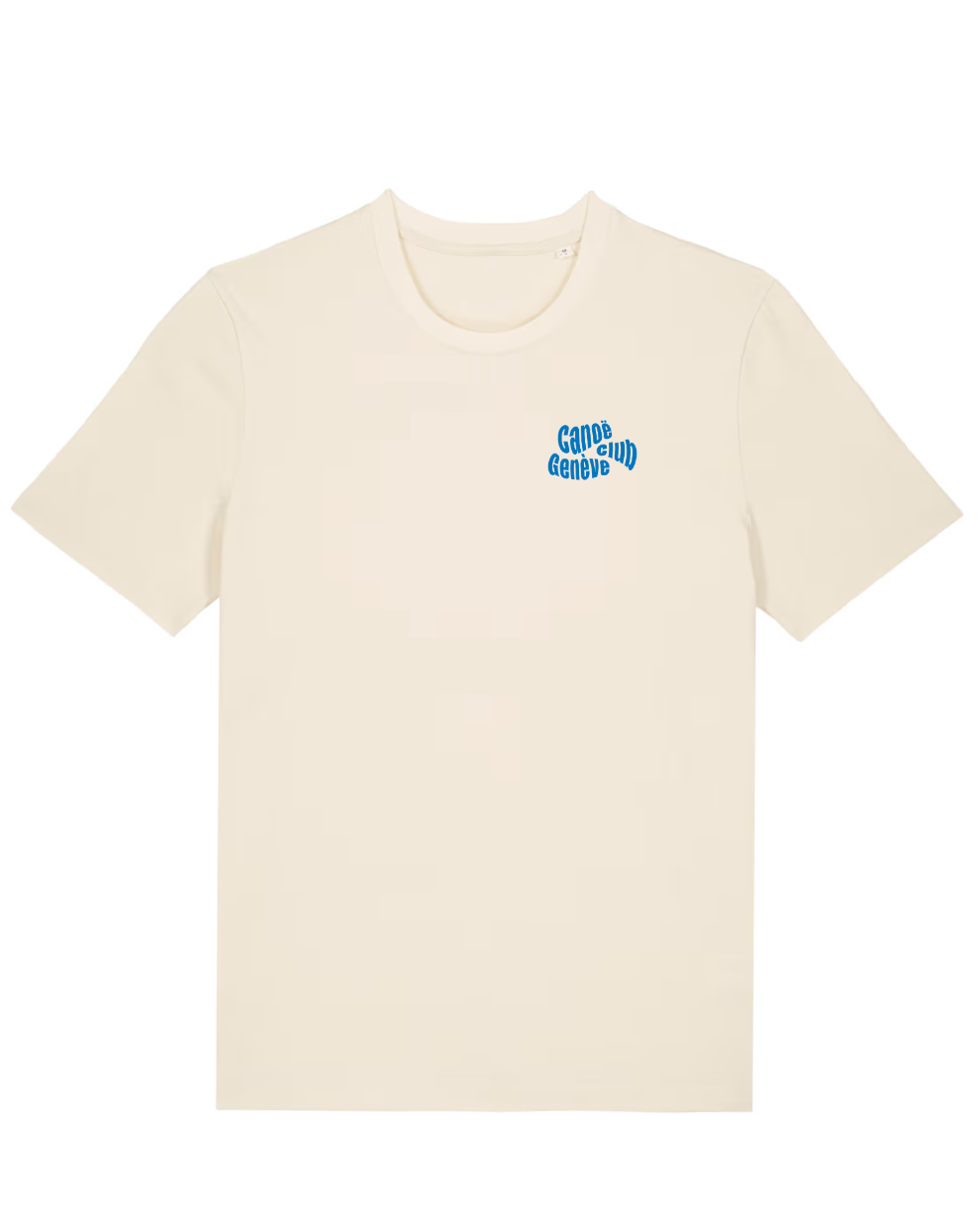 T-SHIRT GENÈVE WAVE NATURAL UNISEXE
