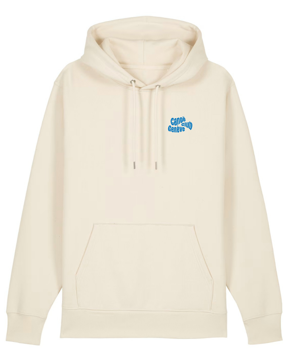 HOODIE GENÈVE WAVE MINIMAL BLUE UNISEXE