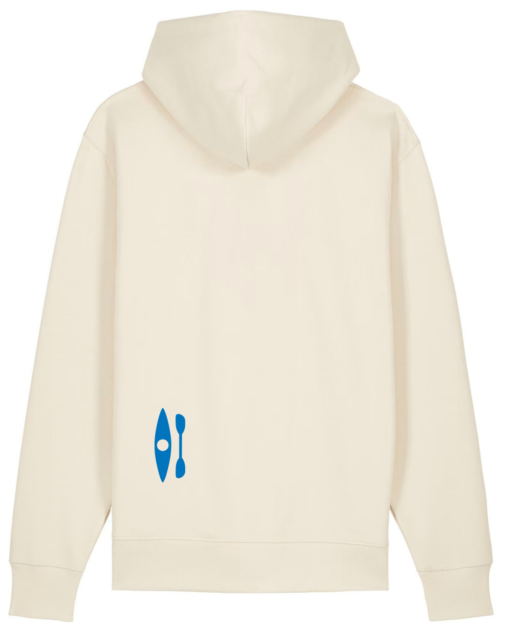 HOODIE GENÈVE WAVE MINIMAL BLUE UNISEXE