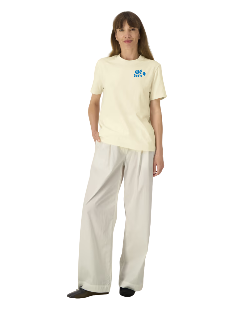 T-SHIRT GENÈVE WAVE NATURAL UNISEXE